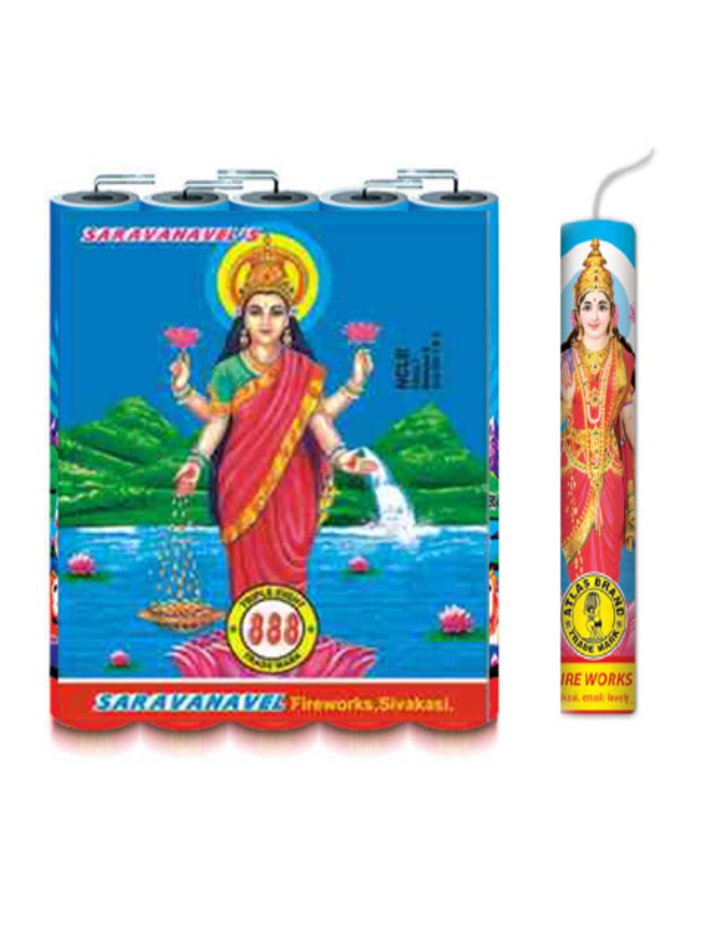 3 1/2" Laxmi | 1 Pkt